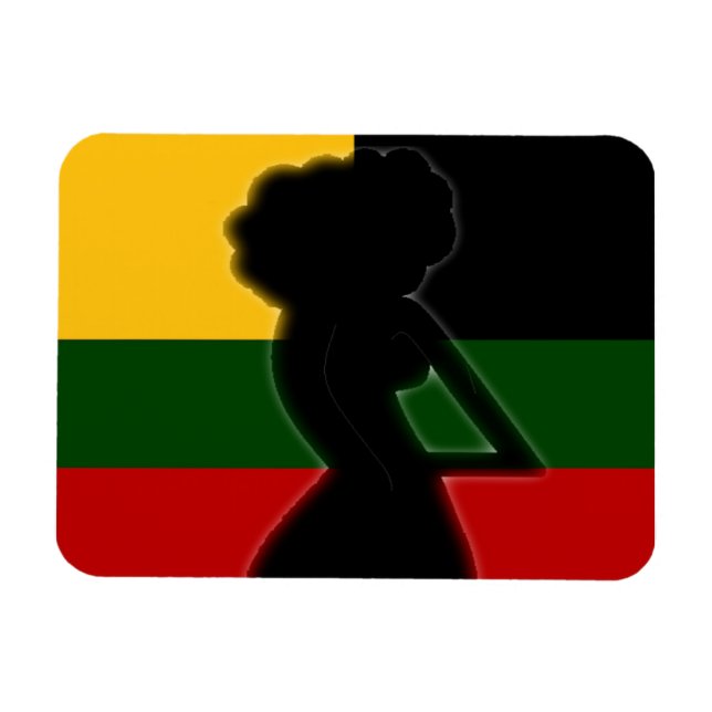 Imán AFROcan Lady Magnet (Horizontal)