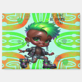 Imán Afropunk Be Brave Magnet