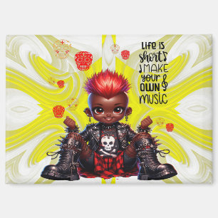 Imán Afropunk Make Music Magnet