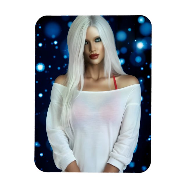 Imán Afterglow flexible photo magnet (Vertical)