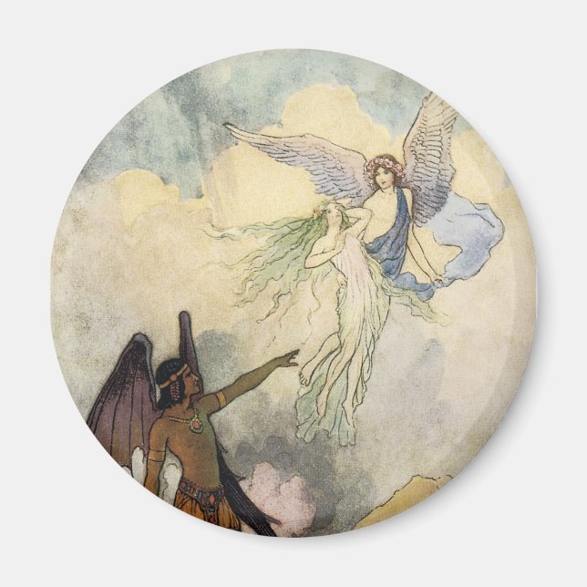 Imán Afuera, Cielos Espíritus, Volar (Frente)