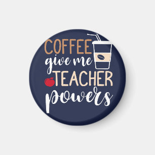 Imán Agarra tu café exclusivo me da poder al profesor