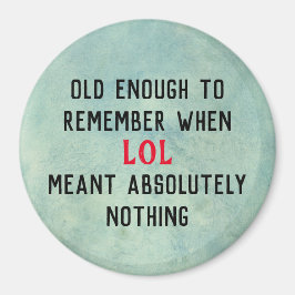 Imán Age Humor Magnet