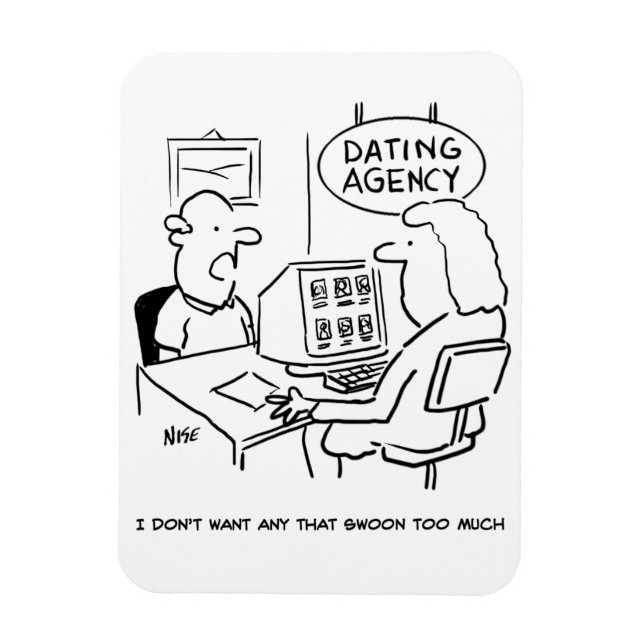 Imán Agencia de citas - no quiere un chica que se cague (Vertical)