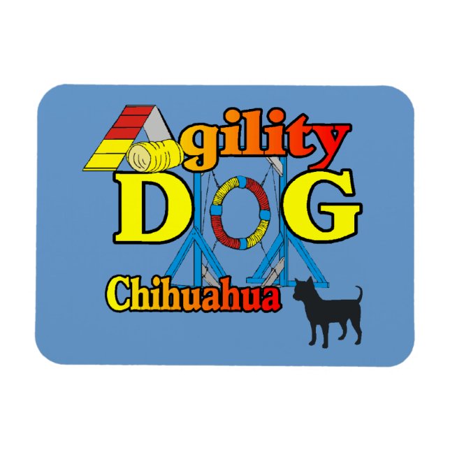 Imán Agilidad de Chihuahua (Horizontal)