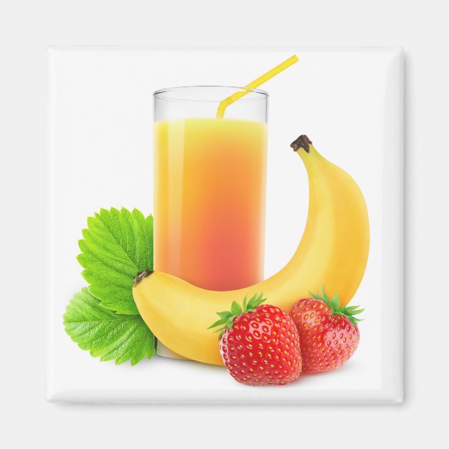 Imán Agitación de fresa bananera (Frente)