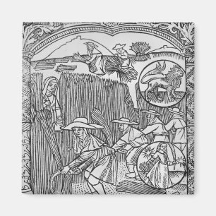 Imán Agosto, cosechando, Leo