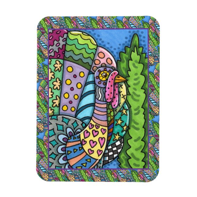 IMÁN AGRADECIMIENTO A TURQUÍA, OBSERVADORES DE PATCHWOR (Vertical)