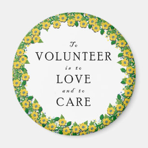 Imán Agradecimiento a Voluntarios