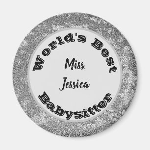 Imán Agradecimiento de los bebedores Plata desangrada G