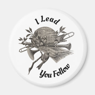 Imán Agradecimiento del profesor de banda Vintage Graci