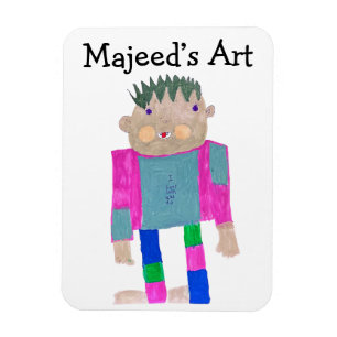 Imán Agrega el arte de tu hijo a esto 