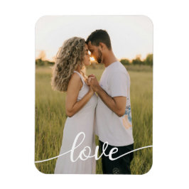 Imán Agrega Tu Propia Foto de Amor Romántico