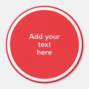 Imán Agrega tu texto aquí - PLANTILLA