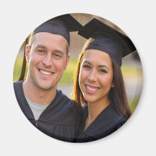 Imán Agregar foto de graduación personalizada