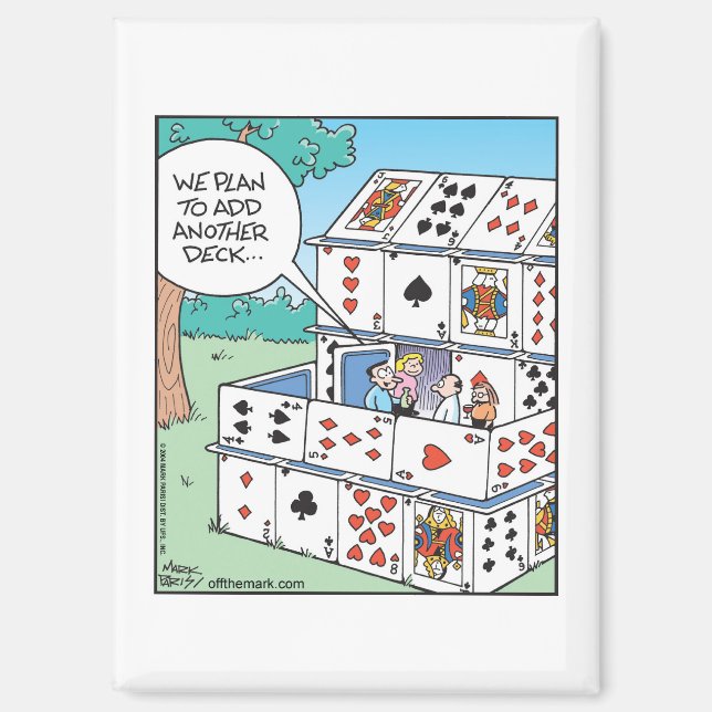 Imán Agregar una baraja (cartas de juego) (Anverso)