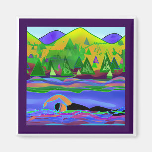 Imán Agua abierta a solas