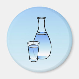 Imán Agua Carafe Circle Magnet
