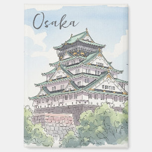 Imán Agua de Japón del Castillo de Osaka