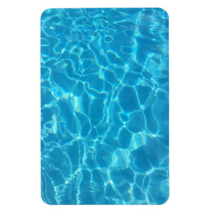 Imán Agua de Piscina Azul Celeste Cristalina