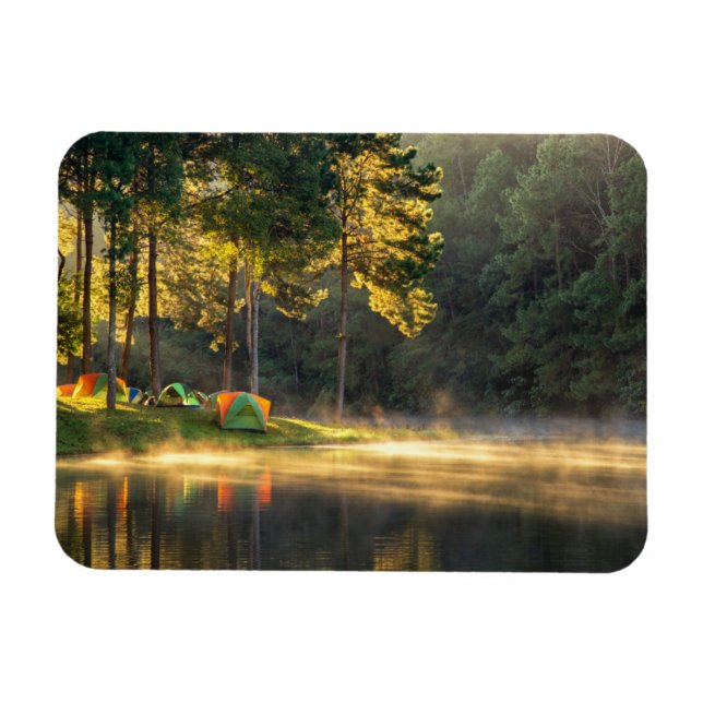 Imán Agua | Lago de Meahongson, Tailandia (Horizontal)