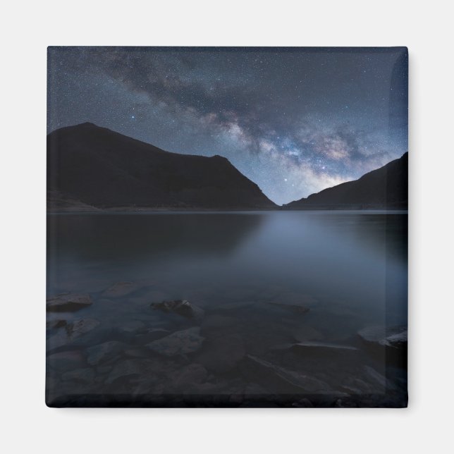 Imán Agua | Lakeshore de noche (Frente)