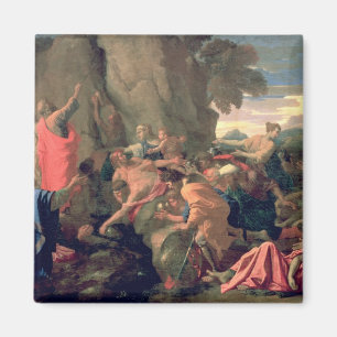 Imán Agua llamativa de la roca, 1649 de Moses
