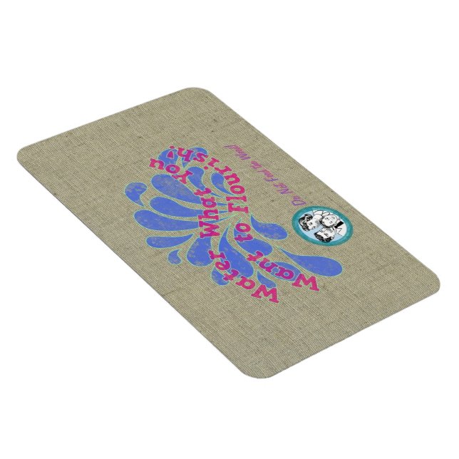 Imán Agua: ¡Lo que quieres florecer! (Lado Derecho)