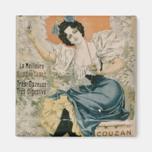 Imán Agua mineral natural f de Brault de la publicidad
