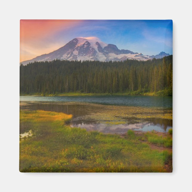 Imán Agua | Parque nacional del monte Rainier, Washingt (Frente)