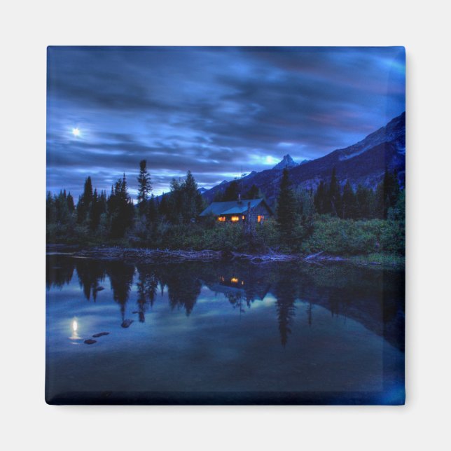 Imán Agua | Parque nacional Jenny Lake Grand Teton (Frente)