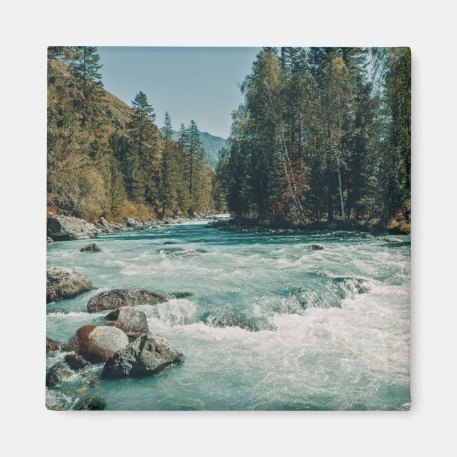 Imán Agua | Río Kuala, Montañas Altai (Frente)