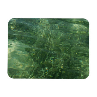 Imán Agua sobre la hierba marina II (azul y verde) Foto