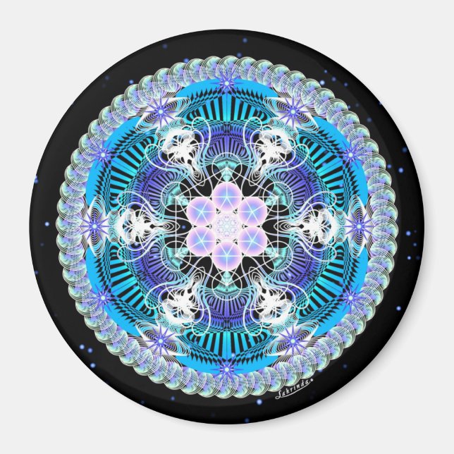 Imán Agua viva (Frente)