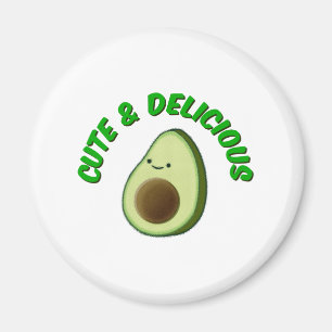 Imán Aguacate Cuto Y Delicioso
