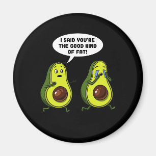 Imán Aguacate la buena clase de chiste divertido gordo