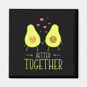 Imán Aguacate mejor juntos