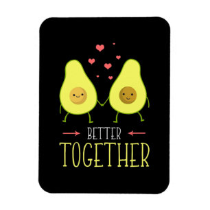 Imán Aguacate mejor juntos