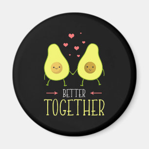 Imán Aguacate mejor juntos