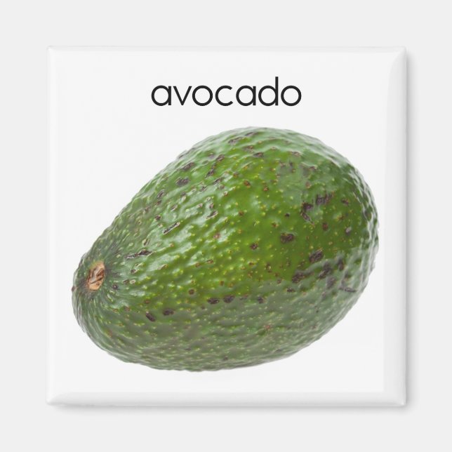 Imán Aguacate Refrigerator Magnet (Frente)