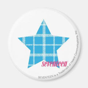 Imán Aguamarina 3 de la tela escocesa