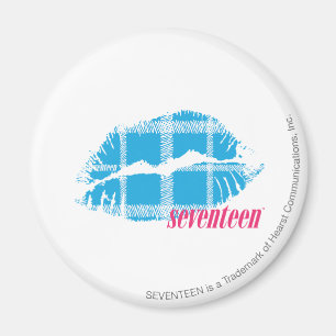 Imán Aguamarina de la tela escocesa