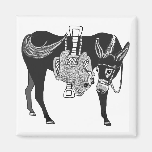 Imán "Aguanta ahí" Magnet (sin texto) (Frente)