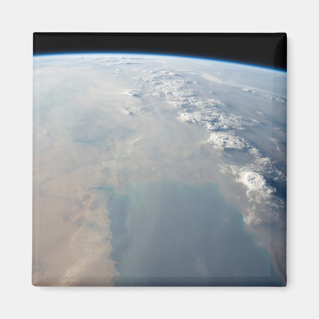 Imán Aguas Azul Tropicales Del Golfo Pérsico. 2 (Frente)