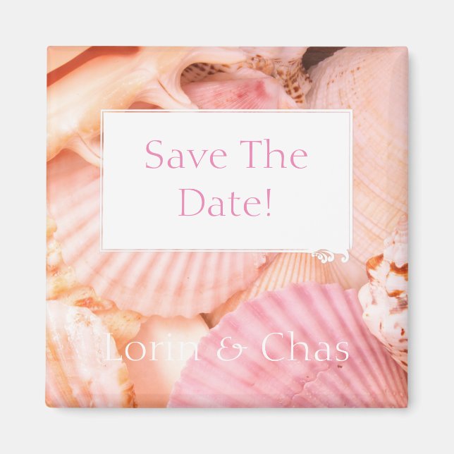 Imán Aguas marinas rosas (Frente)