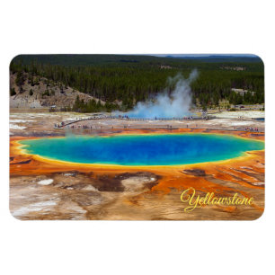 Imán Aguas termales Imán-Prismáticas de Yellowstone