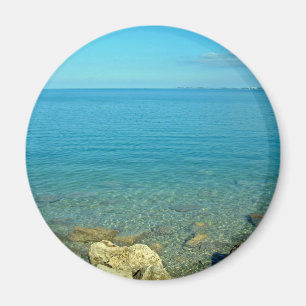 Imán Aguas verdes azules de Bermudas