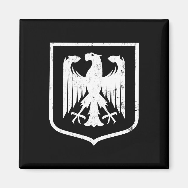 Imán Águila alemana - Escudo de armas de Deutschland (Frente)