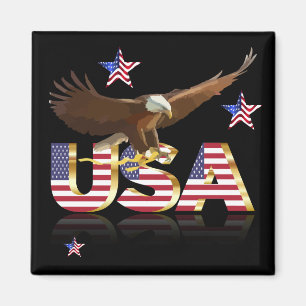 Imán Águila americana