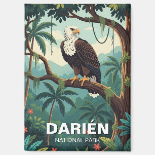Imán Águila arpía en el Parque Nacional Darien Panamá